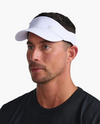 2XU Run Visor OSFA | White