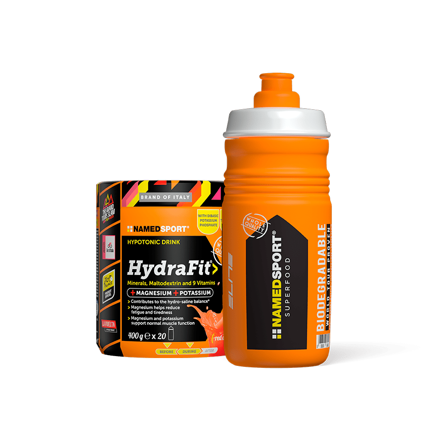 NamedSport HydraFit | Hypotonic Electrolyte Drink Powder + Sport Bottle Bundle - 1 - Xciter Sports Apparel