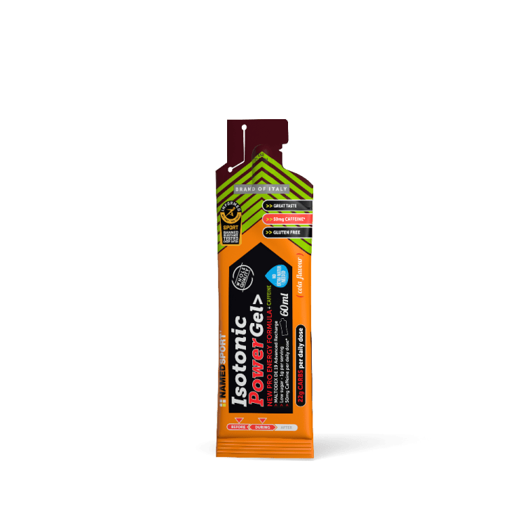 NamedSport Isotonic Power Gel Singles 60ml | Orange, Lemon & Cola - 3 - Xciter Sports Apparel