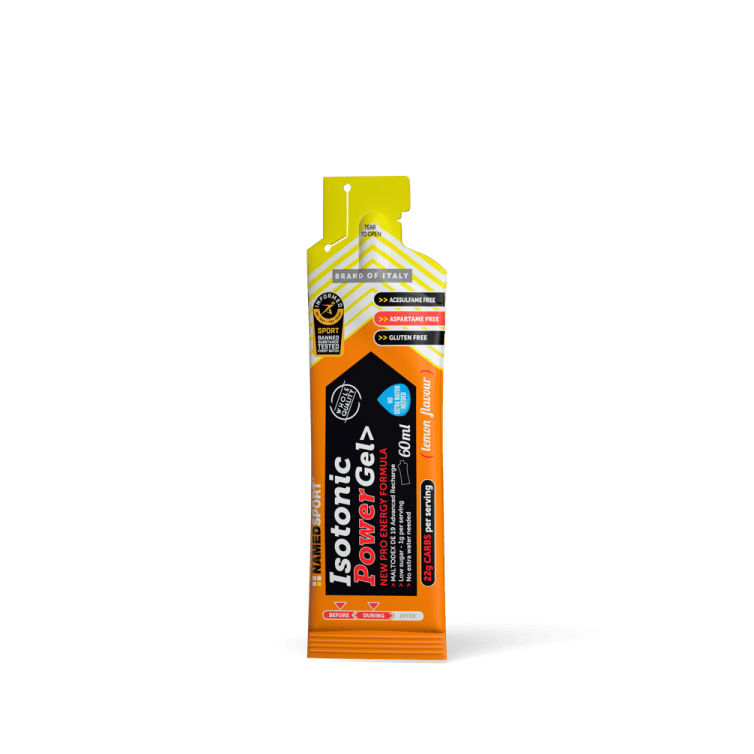 NamedSport Isotonic Power Gel Singles 60ml | Orange, Lemon & Cola - 2 - Xciter Sports Apparel