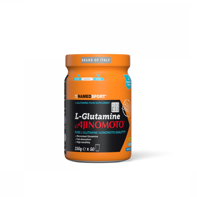 NamedSport L - Glutamine 250g | 100% Pure AjiPure® Micronised Glutamine - 1 - Xciter Sports Apparel