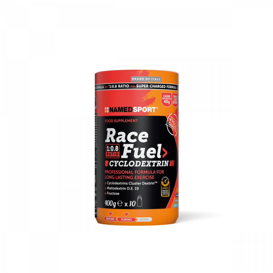 NamedSport Race Fuel 400g | Triple Carb Energy Drink Mix - 1 - Xciter Sports Apparel