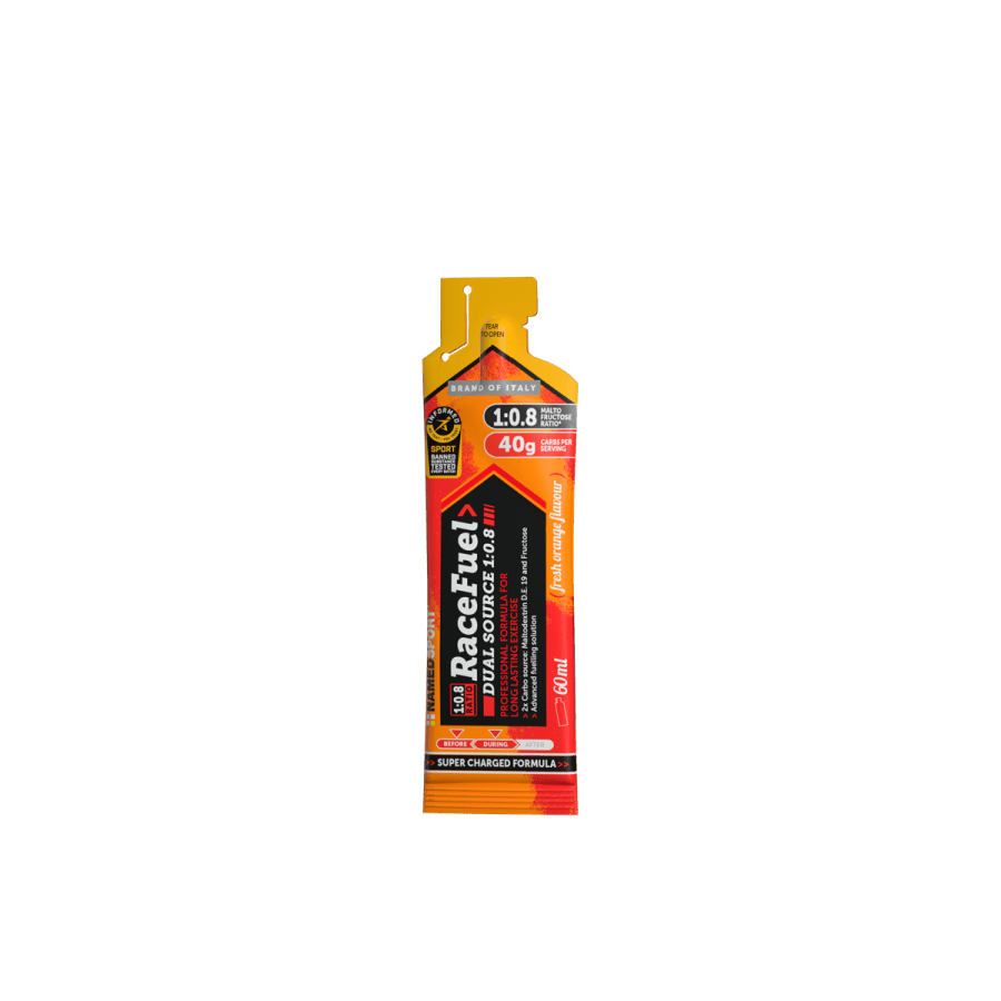 NamedSport Race Fuel Gel 60ml | High - Carb Energy Gel for Endurance Racing - 2 - Xciter Sports Apparel