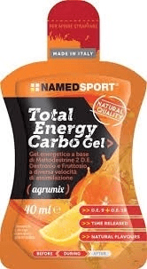NamedSport Total Energy Carbo Gel Agrumix 40ml | Citrus Energy Gel - 1 - Xciter Sports Apparel