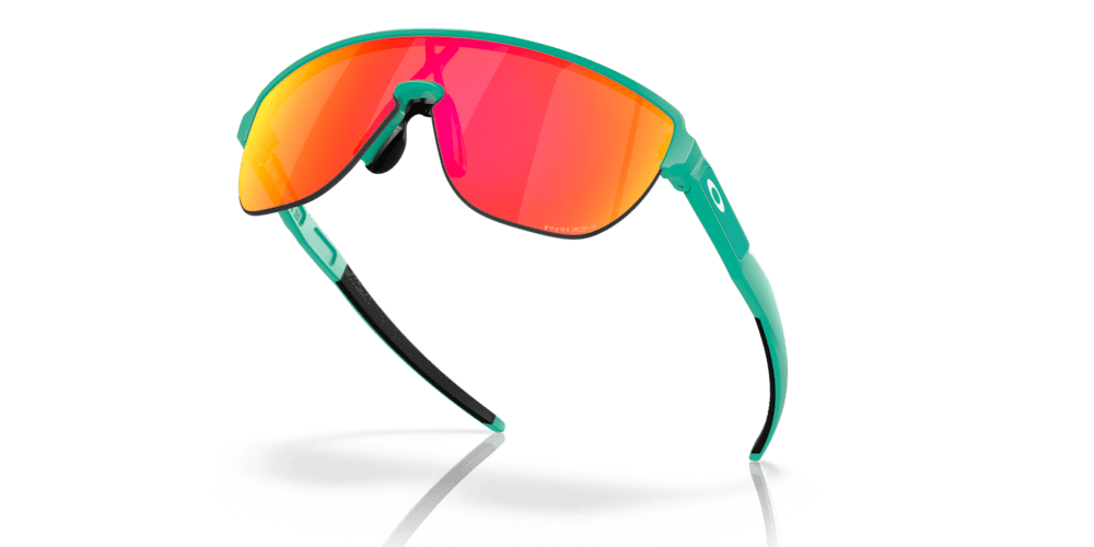 Oakley Corridor Sunglasses | Matte Celeste / Prizm Ruby - 4 - Xciter Sports Apparel