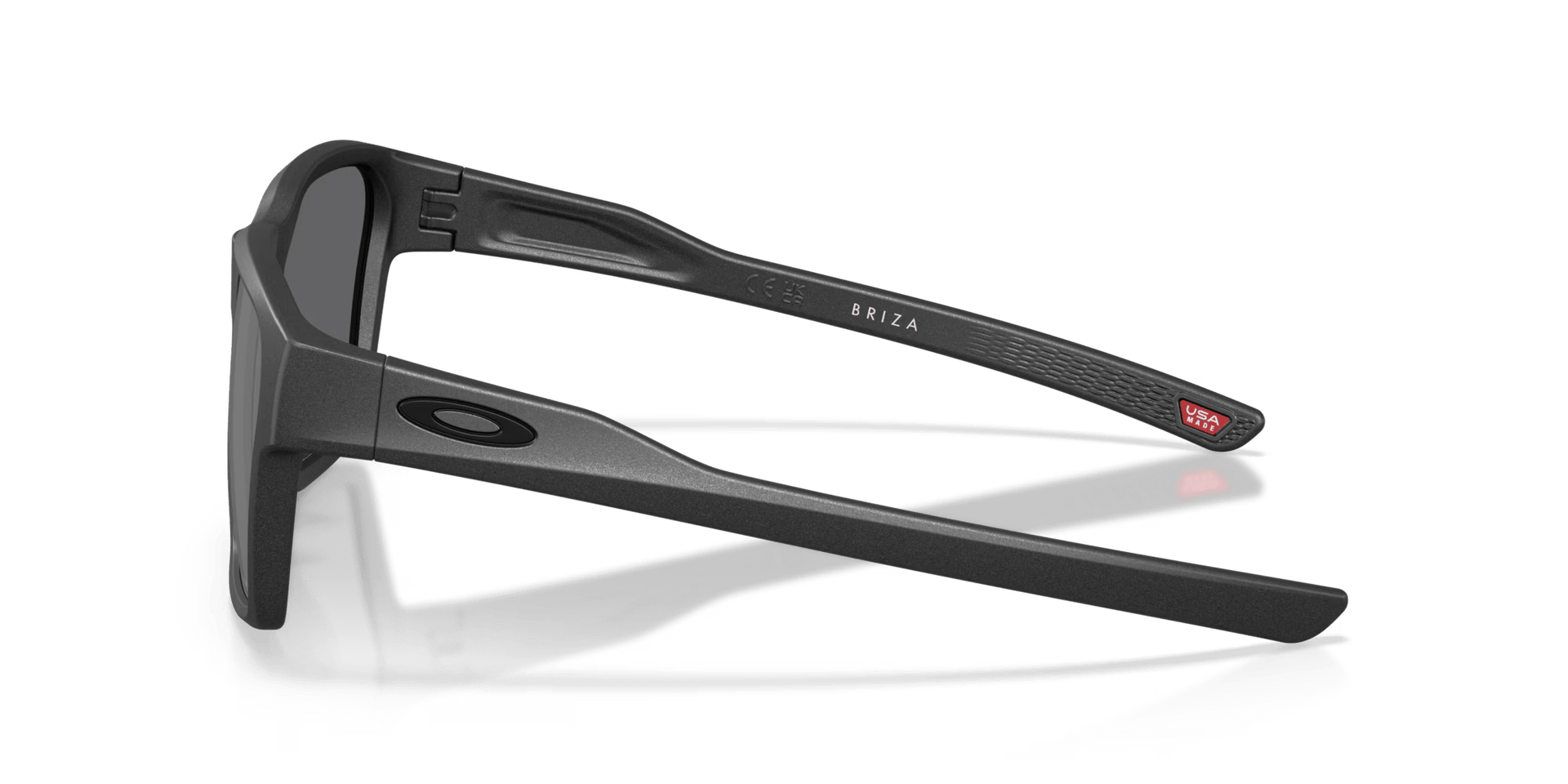 Oakley Briza Sunglasses – Steel Frame | Prizm Black Lens - 3 - Xciter Sports Apparel