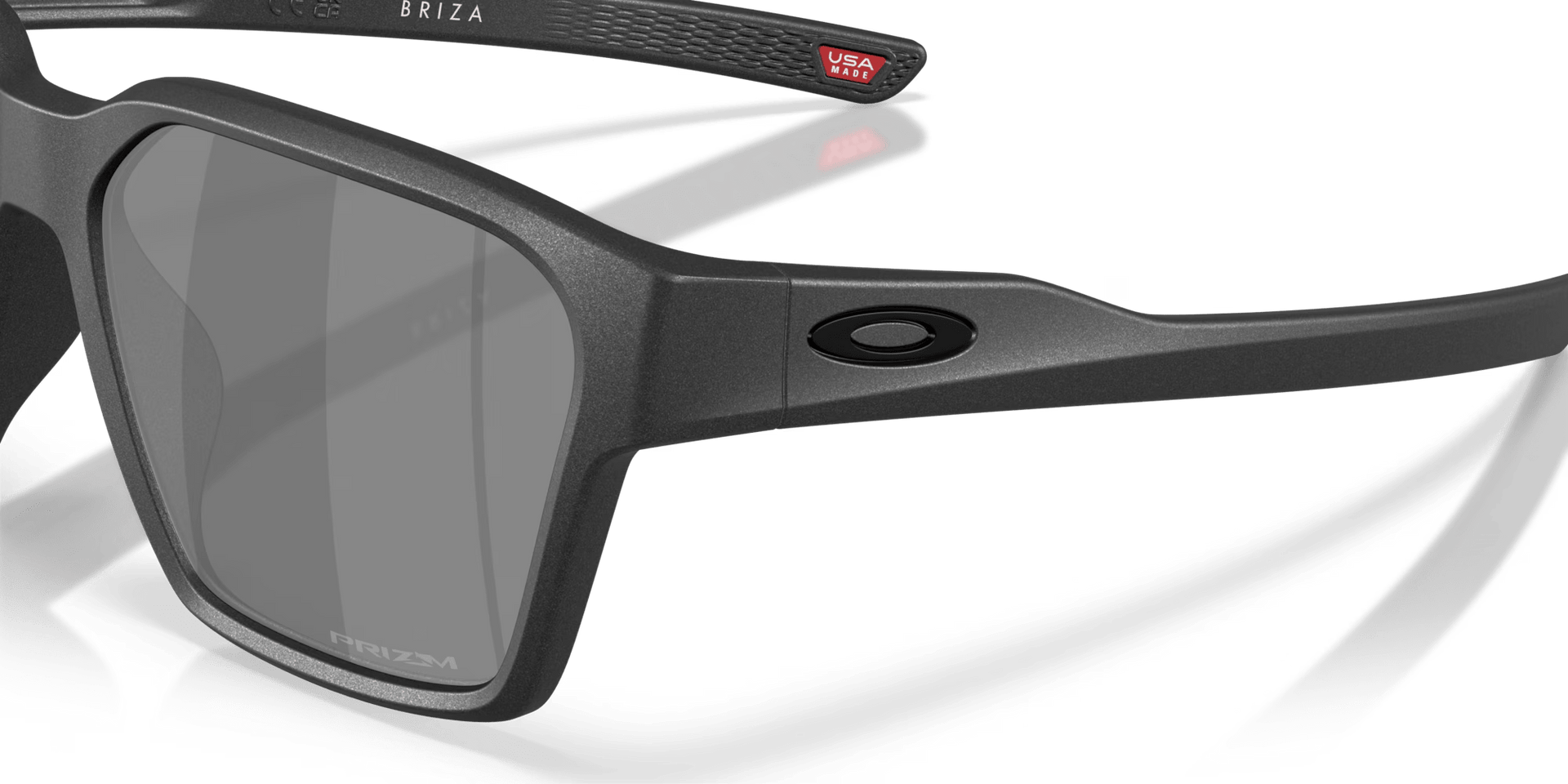 Oakley Briza Sunglasses – Steel Frame | Prizm Black Lens - 6 - Xciter Sports Apparel