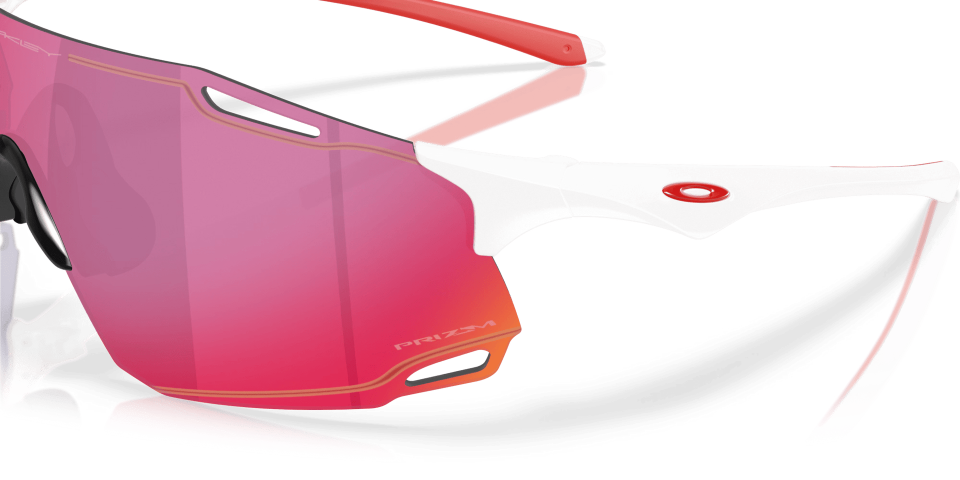 Oakley Cybr Dyno Sunglasses – Polished White | Prizm Road - 6 - Xciter Sports Apparel