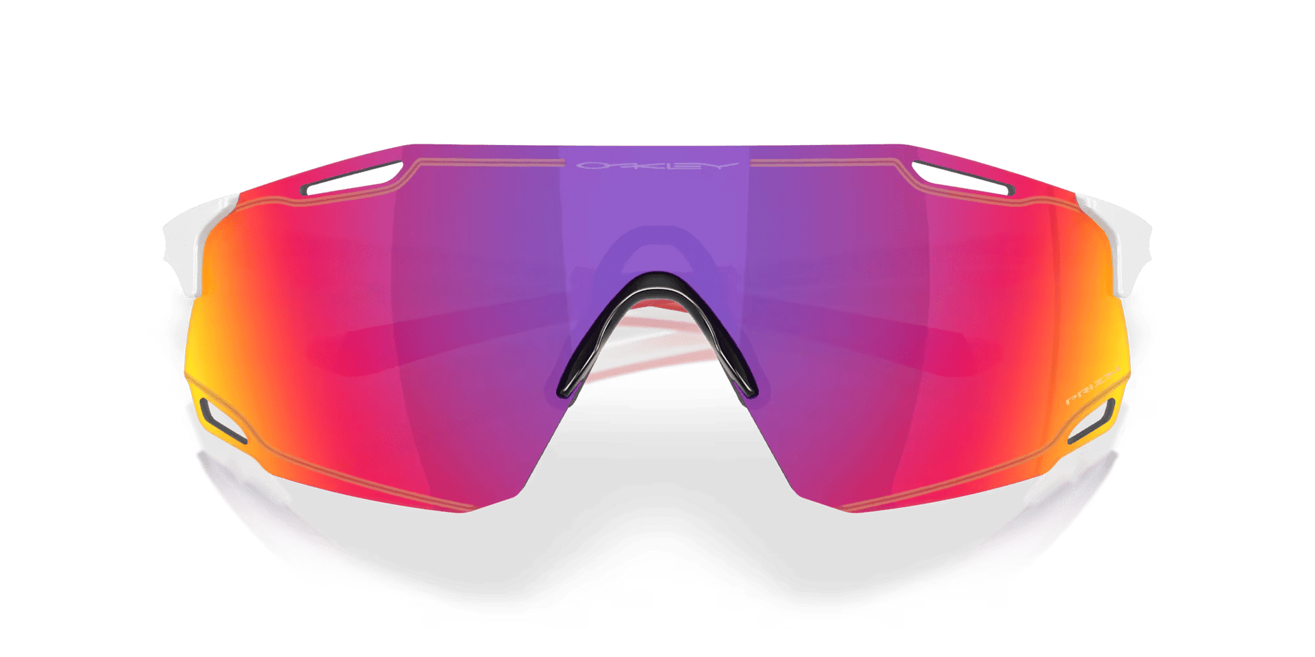 Oakley Cybr Dyno Sunglasses – Polished White | Prizm Road - 5 - Xciter Sports Apparel