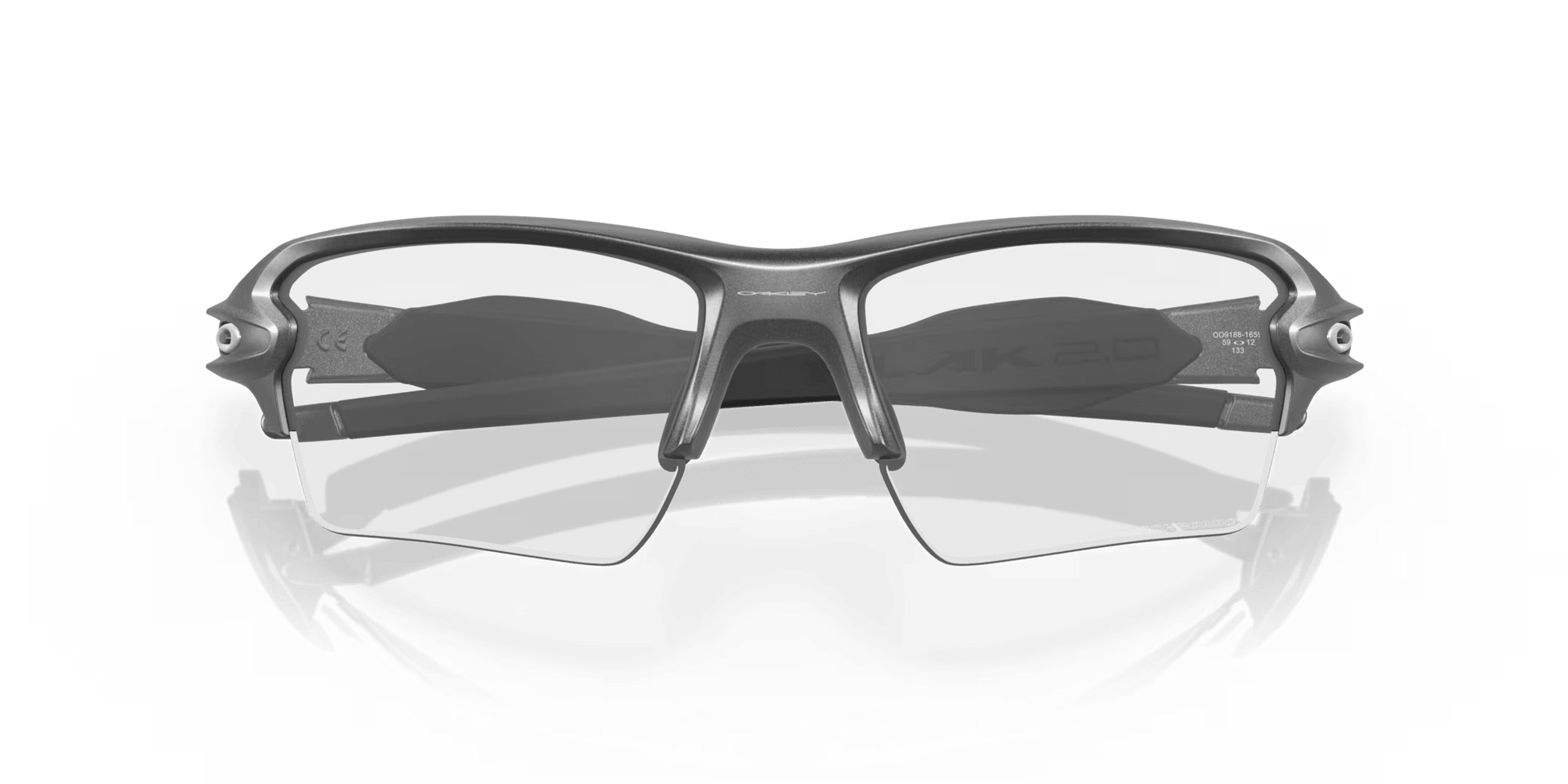 Oakley Flak 2.0 XL Steel w/Clear to Black Photo (918816) - 5 - Xciter Sports Apparel