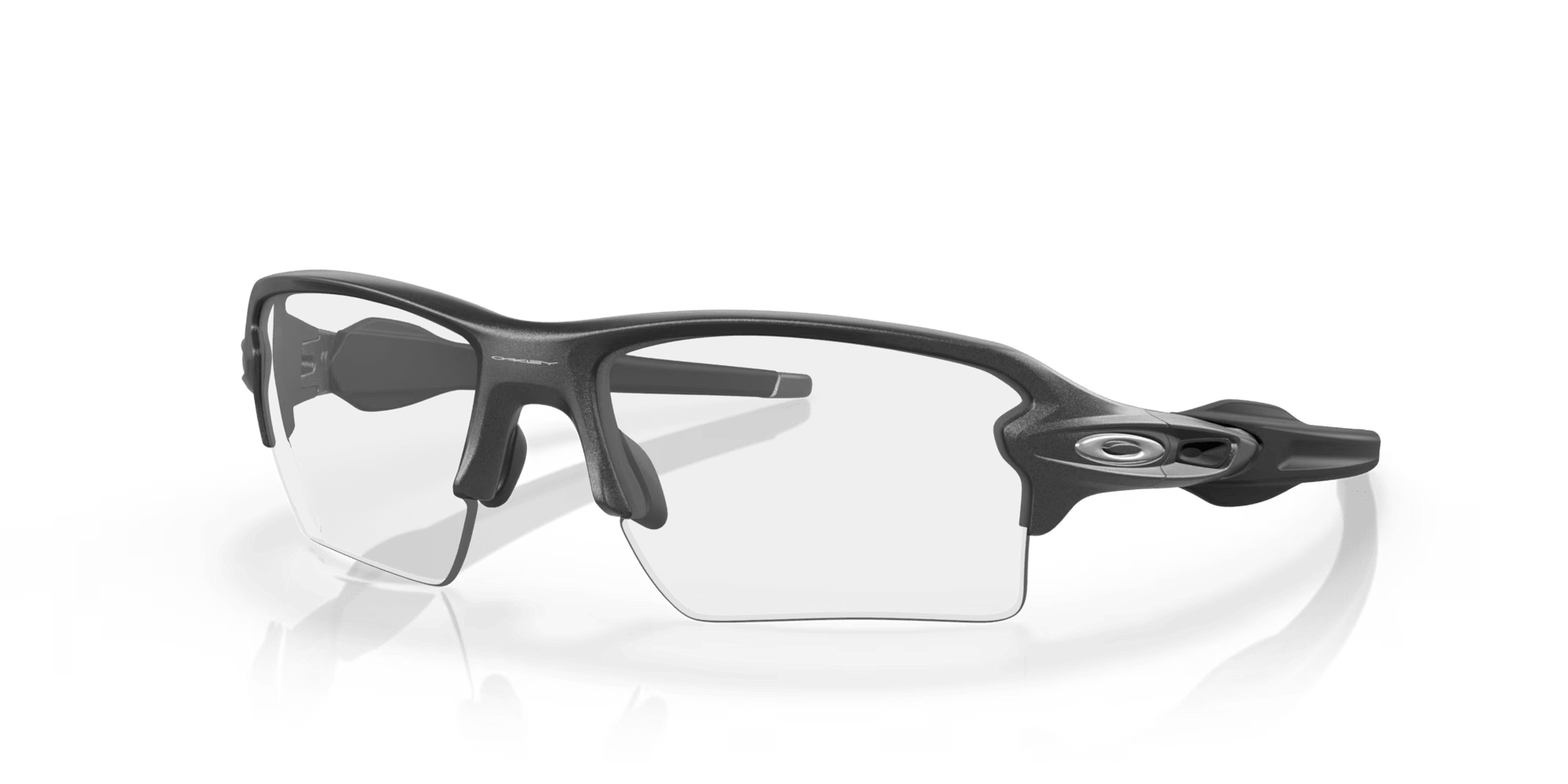 Oakley Flak 2.0 XL Steel w/Clear to Black Photo (918816) - 1 - Xciter Sports Apparel