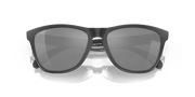 Oakley Frogskins Sunglasses | Matte Black / Prizm Black Polarized - 7 - Xciter Sports Apparel