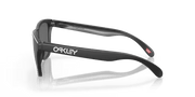 Oakley Frogskins Sunglasses | Matte Black / Prizm Black Polarized - 5 - Xciter Sports Apparel