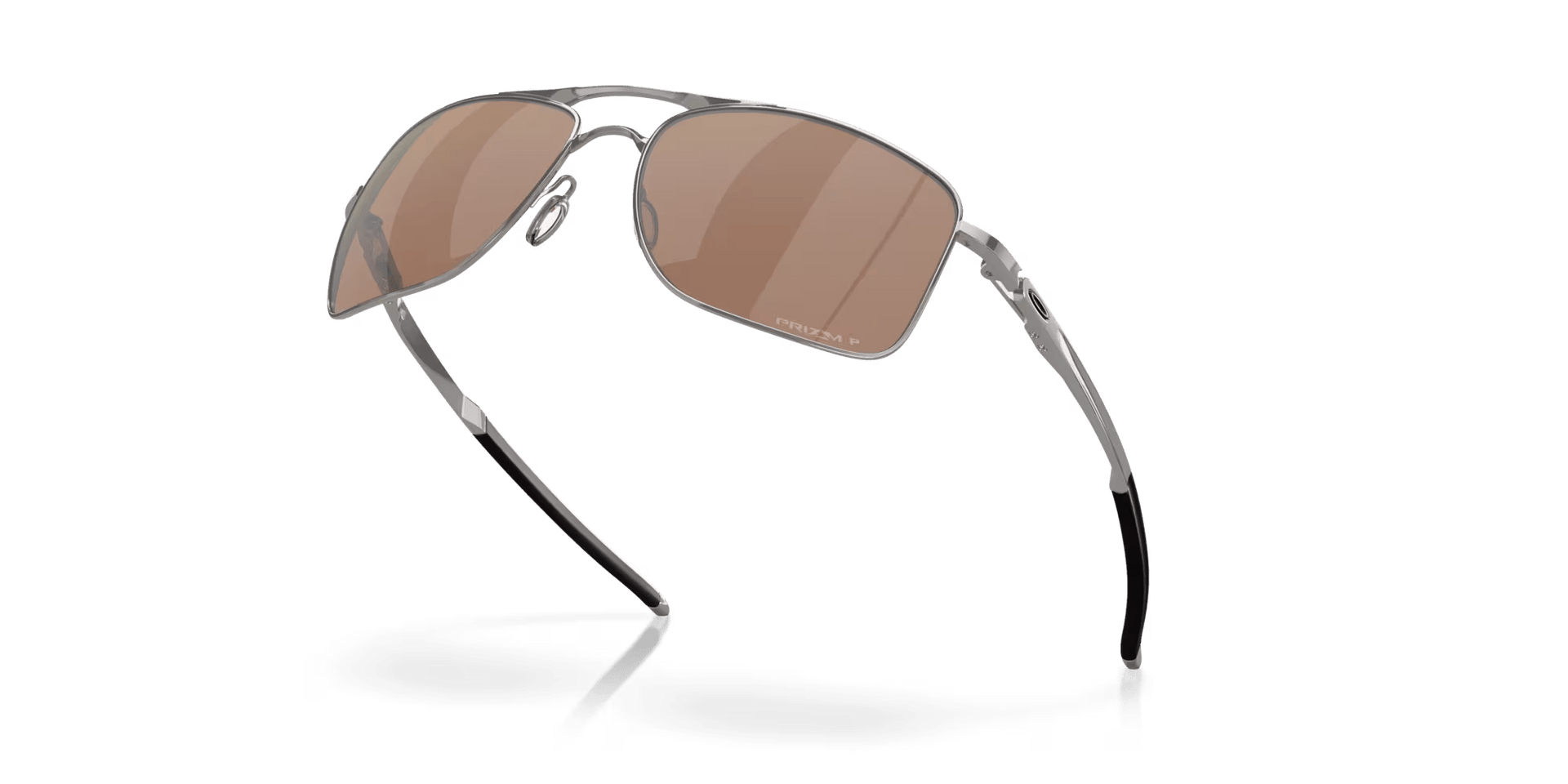 Oakley Gauge 8 Sunglasses – Polished Chrome / Prizm Tungsten Polarized - 4 - Xciter Sports Apparel