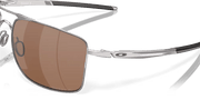 Oakley Gauge 8 Sunglasses – Polished Chrome / Prizm Tungsten Polarized - 6 - Xciter Sports Apparel