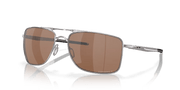 Oakley Gauge 8 Sunglasses – Polished Chrome / Prizm Tungsten Polarized - 1 - Xciter Sports Apparel