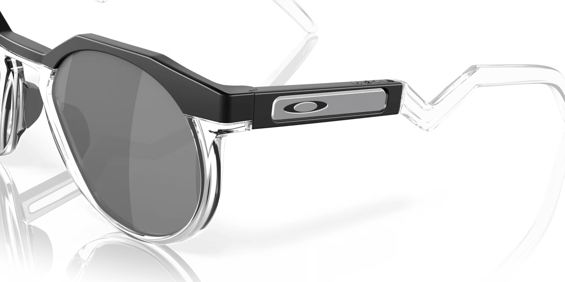 Oakley HSTN Sunglasses | Matte Black / Prizm Black Polar - 6 - Xciter Sports Apparel