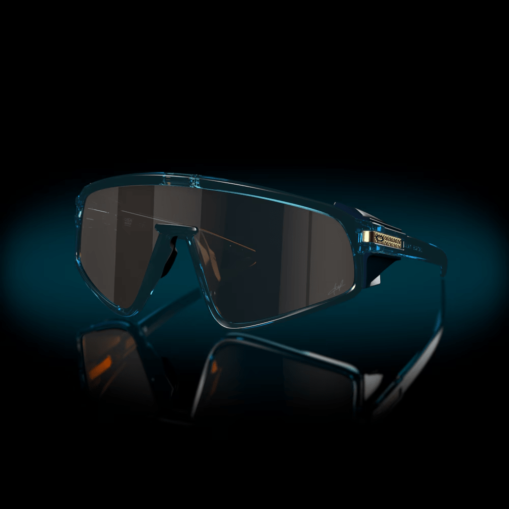 Oakley Latch Panel Sunglasses | Transparent Stonewash / Prizm Tungsten (Mbappé Signature) - 1 - Xciter Sports Apparel