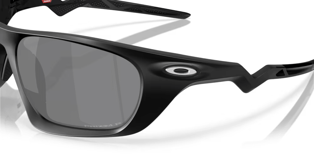 Oakley Lateralis Sunglasses | Matte Black / Prizm Black Polarized - 6 - Xciter Sports Apparel