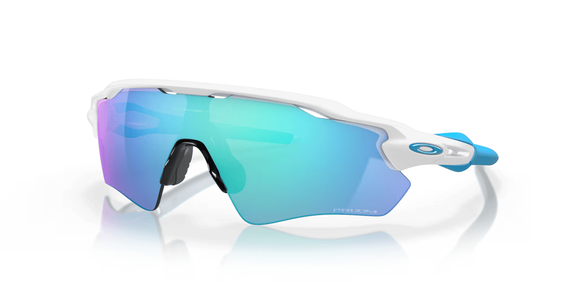 Oakley Radar EV Path | Polished White / Prizm Sapphire Polarized - 1 - Xciter Sports Apparel
