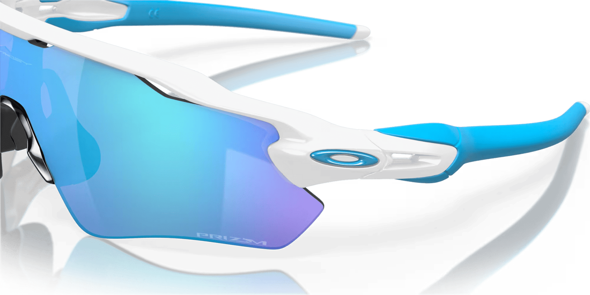 Oakley Radar EV Path | Polished White / Prizm Sapphire Polarized - 6 - Xciter Sports Apparel