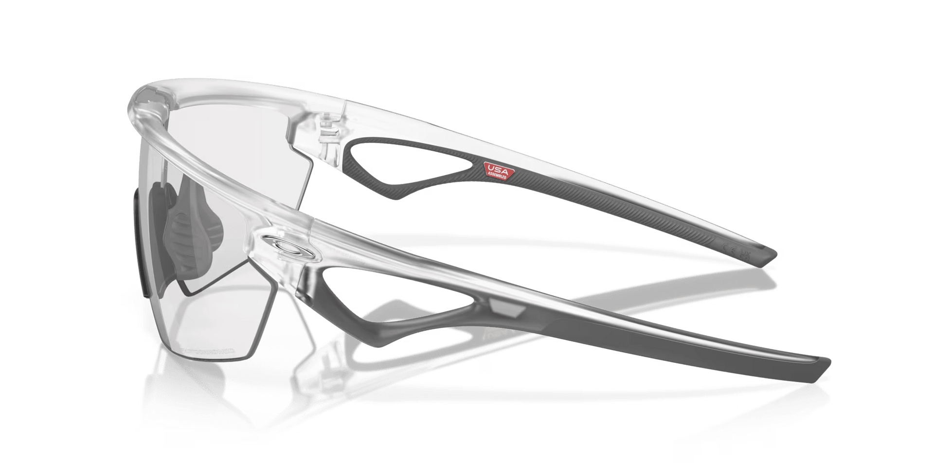 Oakley Sphaera | Matte Clear/Clear to Black Iridium Photochromic - 3 - Xciter Sports Apparel