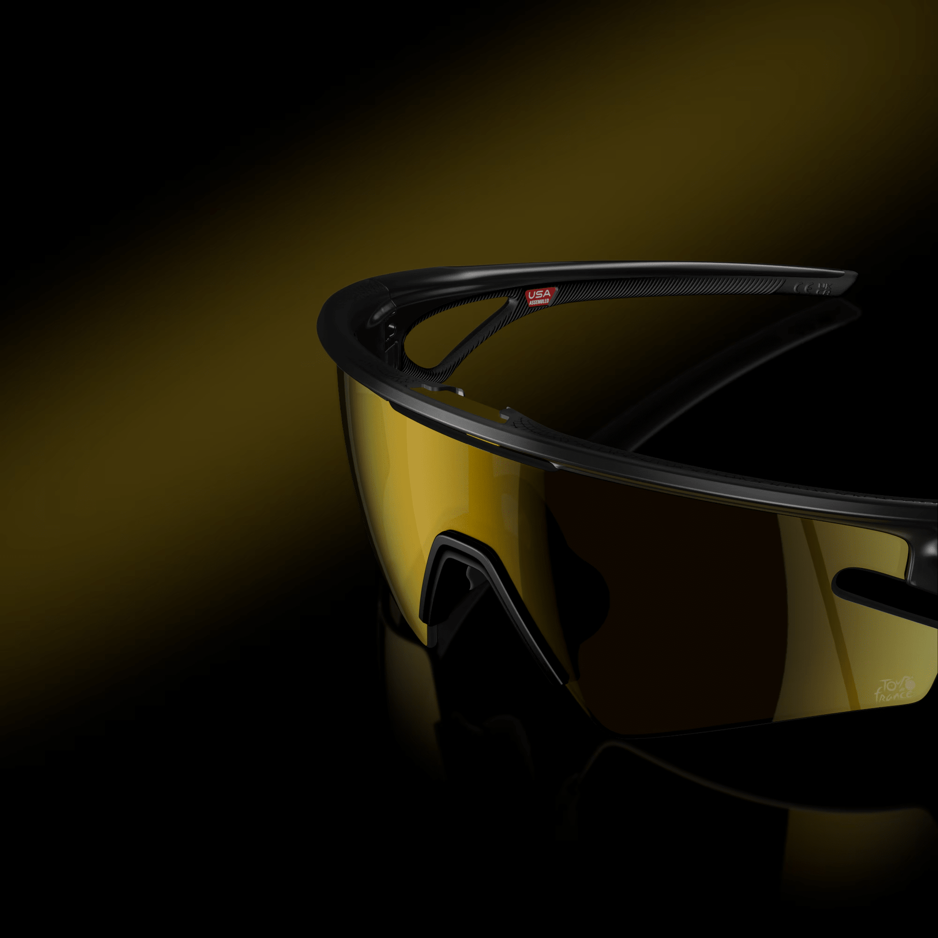 Oakley Sphaera Slash | Matt Black Ink| Prizm 24K Polarised - 5 - Xciter Sports Apparel