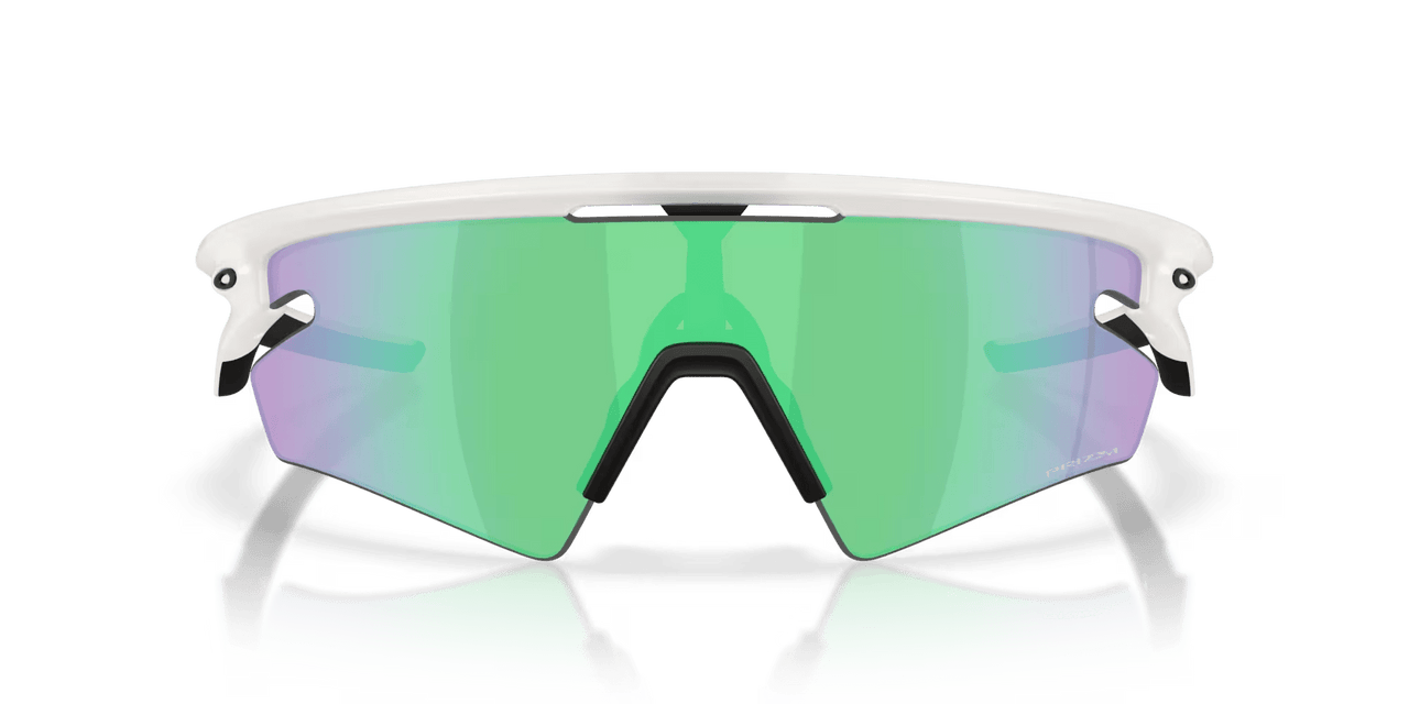 Oakley Sphaera Slash Sunglasses - Matte Vapor / Prizm Road Jade - Front View