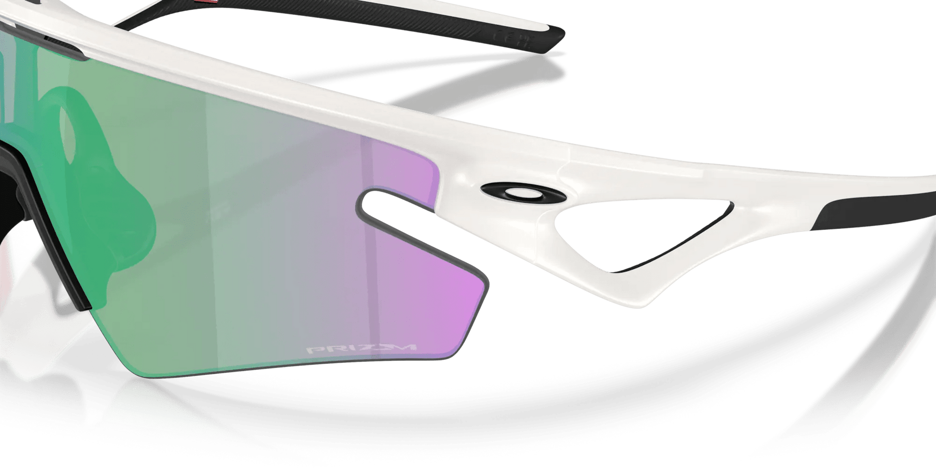 Oakley Sphaera Slash Sunglasses | Matte Vapor | Prizm Road Jade - 6 - Xciter Sports Apparel