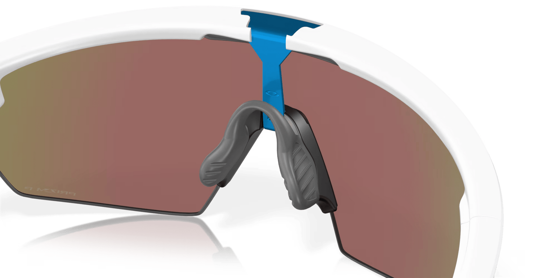 Oakley Sphaera Sunglasses | Matte White / Prizm Sapphire - 7 - Xciter Sports Apparel