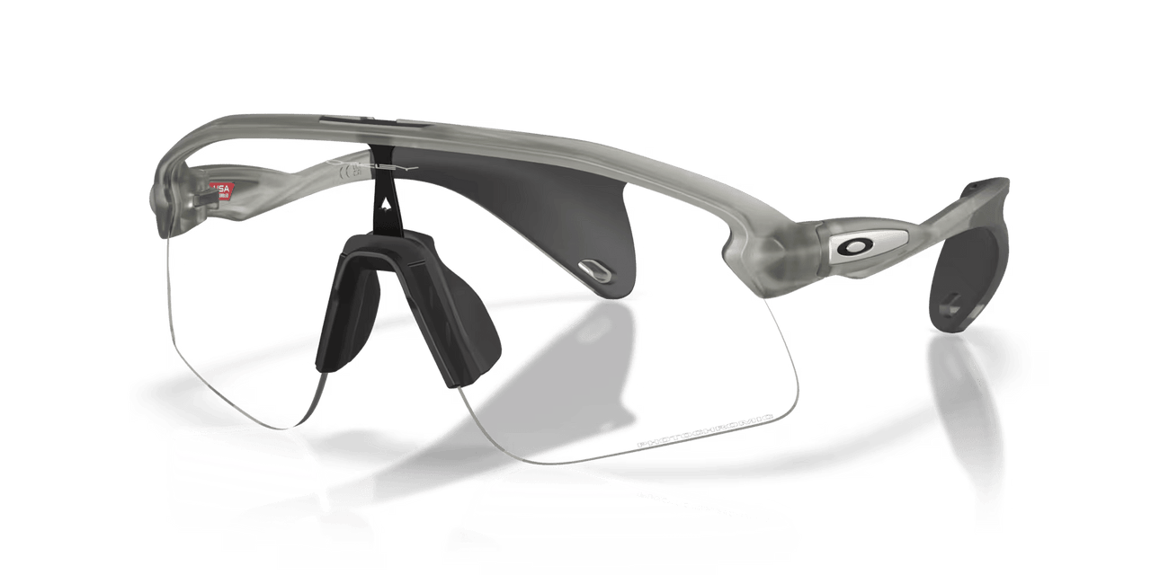Oakley Stunt Devil S Sunglasses | Matte Grey Ink | Clear to Black Iridium - 1 - Xciter Sports Apparel