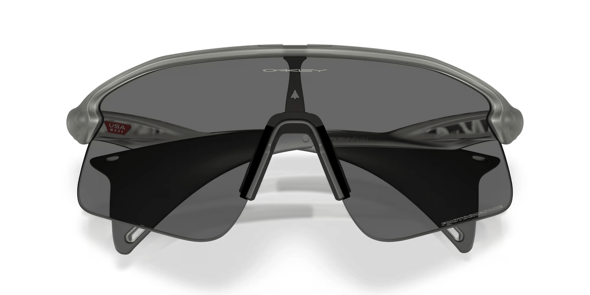 Oakley Stunt Devil Sunglasses | Grey Ink | Clear to Black Iridium - 6 - Xciter Sports Apparel