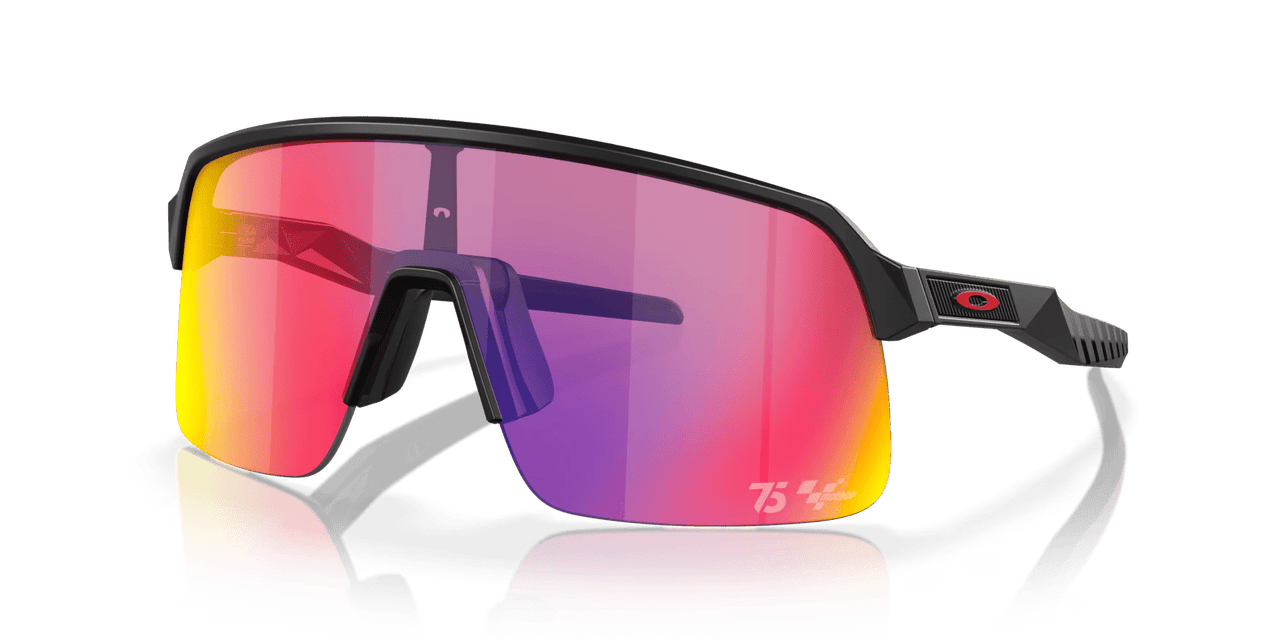 Oakley Sutro Lite MotoGP Sunglasses – Matte Black / Prizm Road - Front Angle View