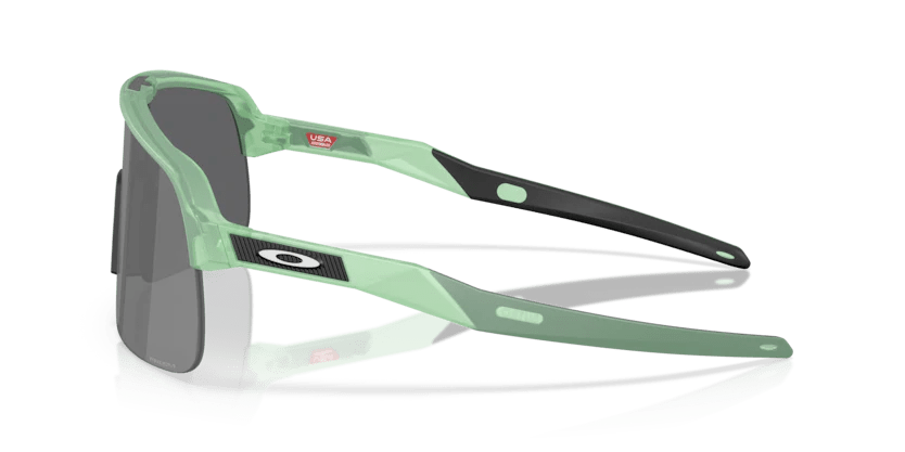 Oakley Sutro Lite S Sunglasses – Matte Transparent Jade / Prizm Black - 4 - Xciter Sports Apparel