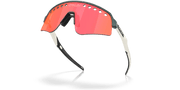 Oakley Sutro Lite Sweep – Matte Silver / Blue Colorshift / Prizm Trail Torch Sunglasses - 4 - Xciter Sports Apparel