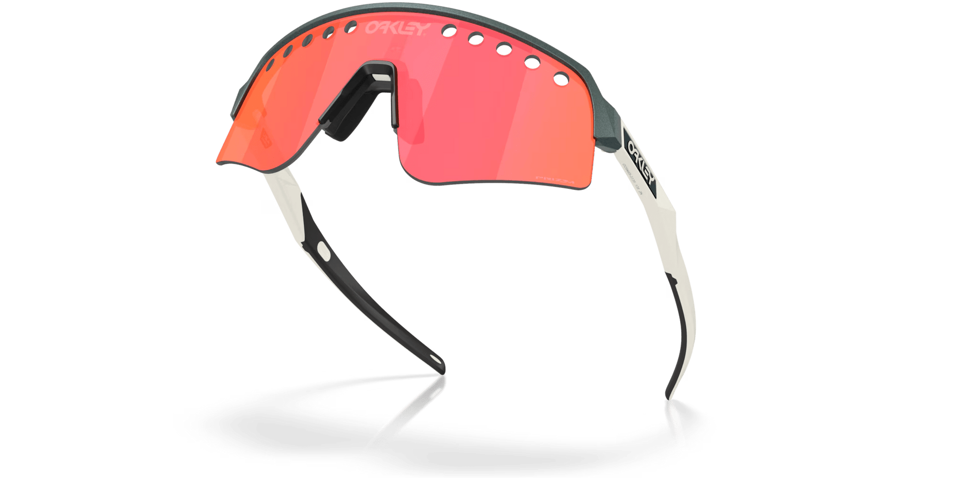 Oakley Sutro Lite Sweep – Matte Silver / Blue Colorshift / Prizm Trail Torch Sunglasses - 4 - Xciter Sports Apparel