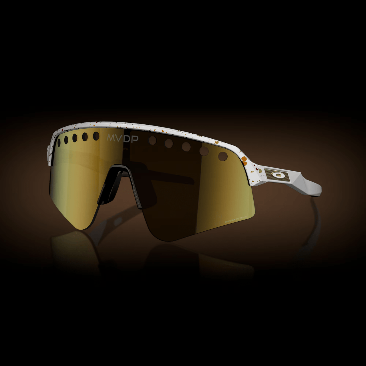Oakley Sutro Lite Sweep – MVDP Signature Series | Red Gold Splatter / Prizm 24K - 1 - Xciter Sports Apparel