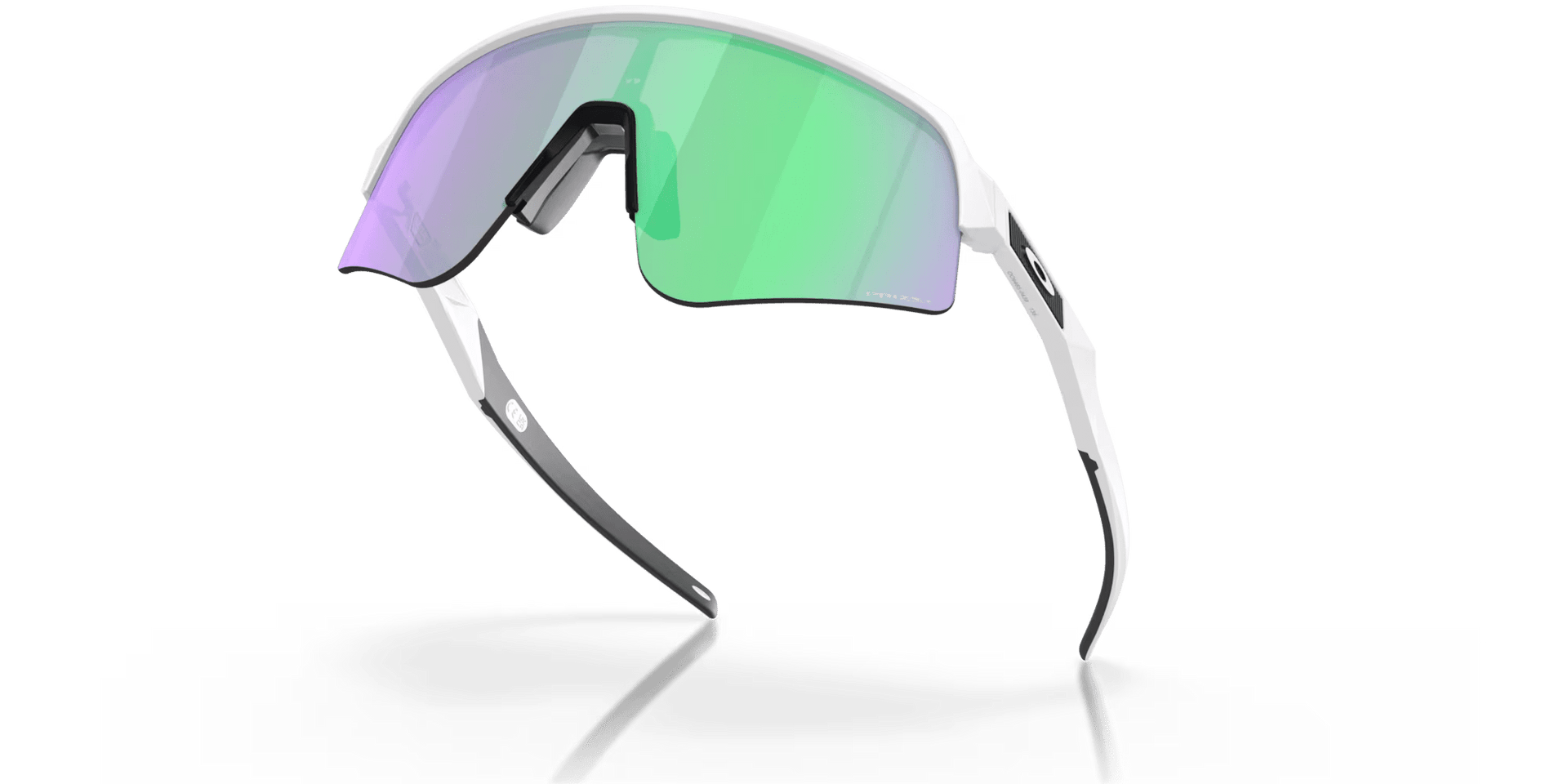 Oakley Sutro Lite Sweep Sunglasses – Matte White / Prizm Road Jade - 4 - Xciter Sports Apparel