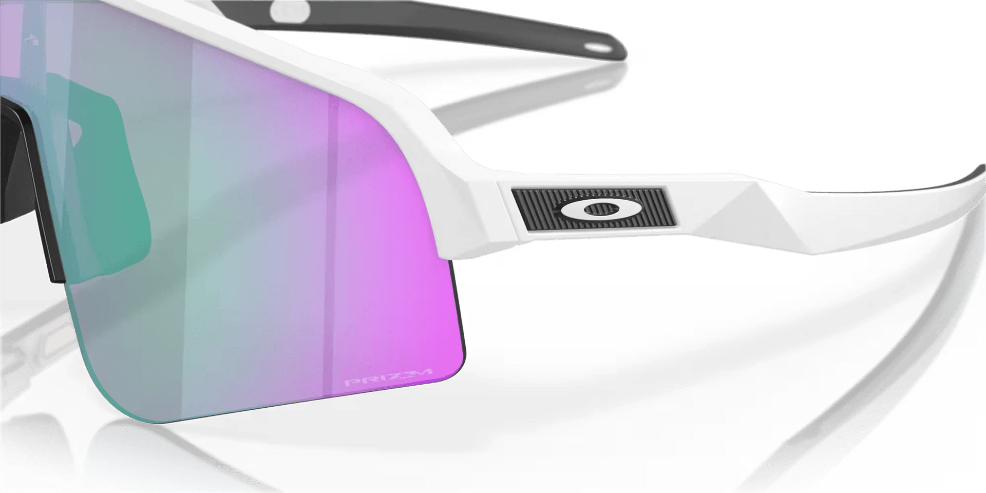 Oakley Sutro Lite Sweep Sunglasses – Matte White / Prizm Road Jade - 6 - Xciter Sports Apparel