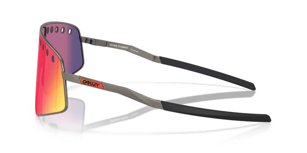 Oakley Sutro TI Sweep Sunglasses – Matte Gunmetal / Prizm Road - 3 - Xciter Sports Apparel