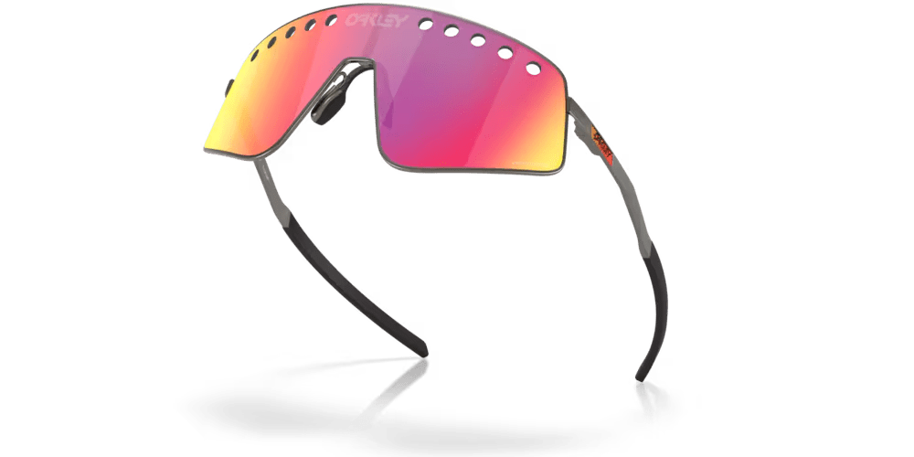 Oakley Sutro TI Sweep Sunglasses – Matte Gunmetal / Prizm Road - 4 - Xciter Sports Apparel