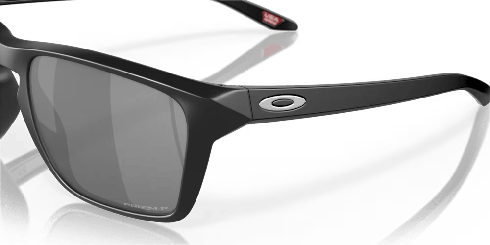 Oakley Sylas Sunglasses | Matte Black / Prizm Black Polarized - 6 - Xciter Sports Apparel