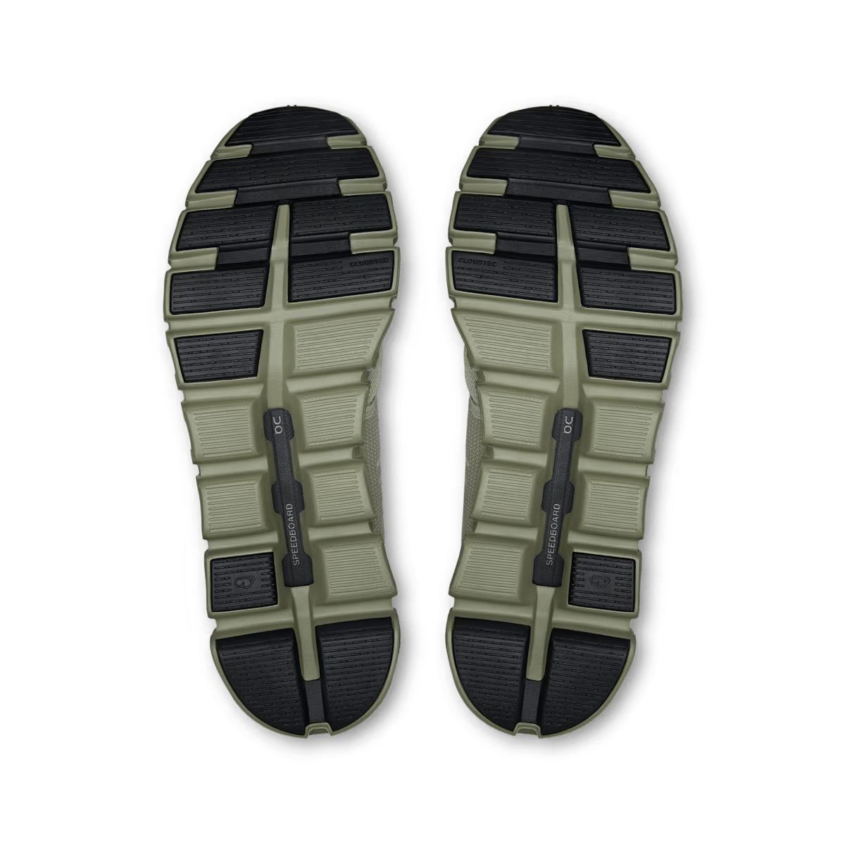 Men's On Cloud 6 lifestyle shoe in Brume | Olive - product image 3 of 6