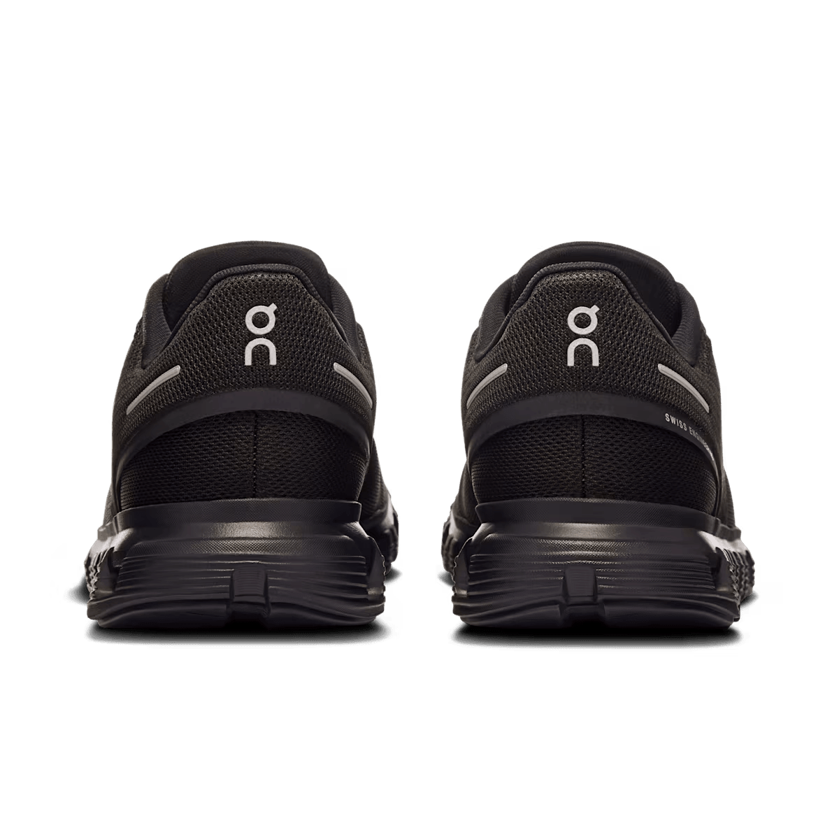 On Cloud 6 Women's Lifestyle Shoe - Black|Black - Zero-Gravity CloudTec Cushioning - Heel View