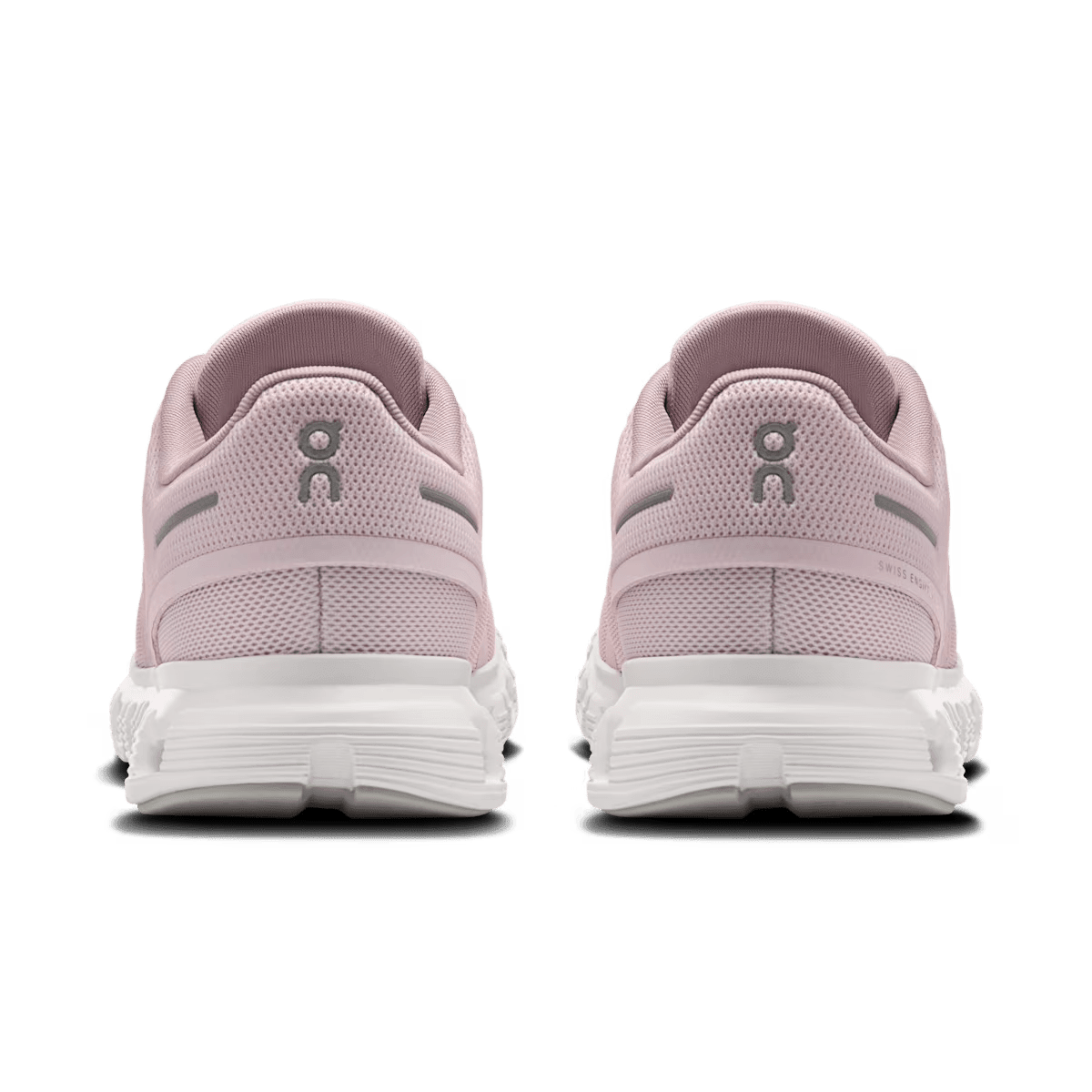 On Cloud 6 Women's Lifestyle Shoe - Orchid Fade - Zero-Gravity CloudTec Cushioning - Heel View