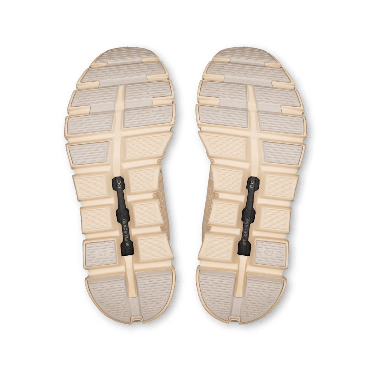 On Cloud 6 Women's Lifestyle Shoe - Sand Sand - Zero-Gravity CloudTec Cushioning - Outer sole View