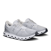 On Cloud 6 Women's Lifestyle Shoe - Glacier White - All-Day Comfort Shoe - Pair View