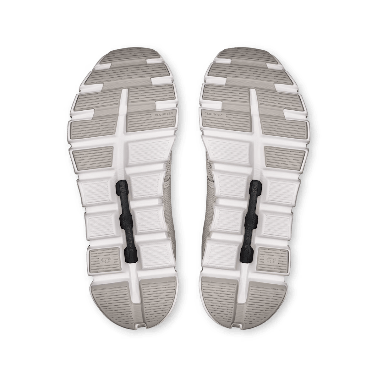 On Cloud 6 Women's Lifestyle Shoe - Pearl|White - Zero-Gravity CloudTec Cushioning - Outer sole View