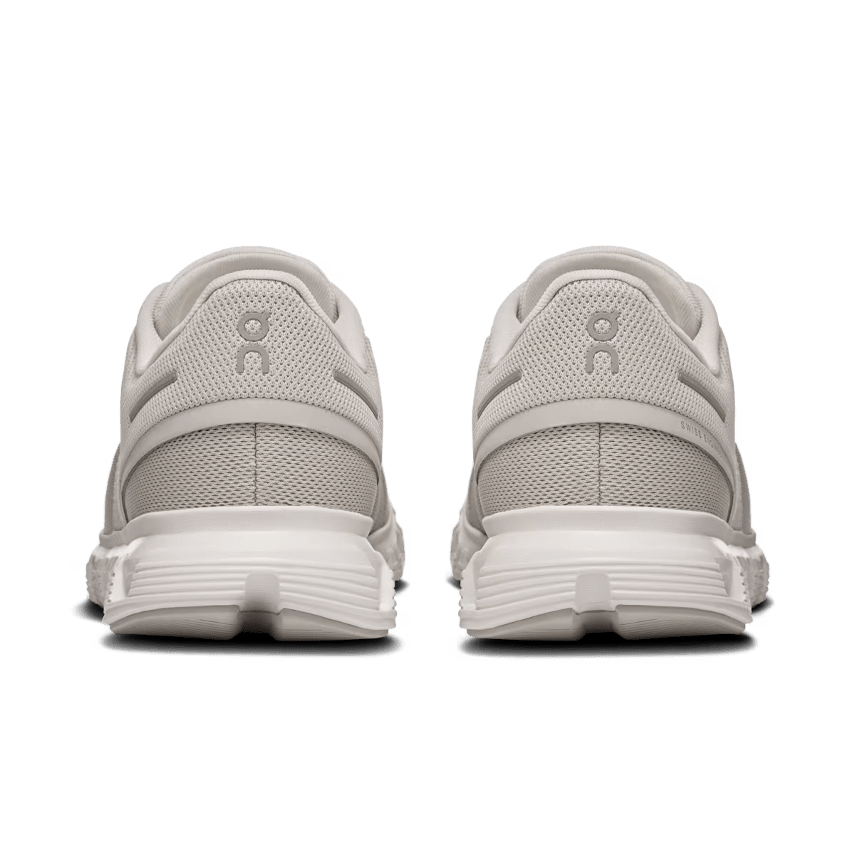 On Cloud 6 Women's Lifestyle Shoe - Pearl|White - Zero-Gravity CloudTec Cushioning - Heel View