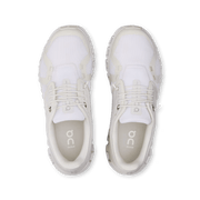 On Cloud 6 Women's Lifestyle Shoe - White|White - Lightweight Lifestyle Comfort Shoe - Top View